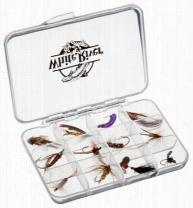 White River Fly Shop Riseform Flyy/hook Box - 12 Compartment