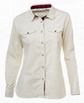 Woolrich Pendulum String Shirt Ii For Ladies - Ecru - M