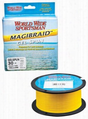 World Wide Sportsman Magibraid Gel Spun Fly Line  Backing - 30 Lbs. - 300 Yards