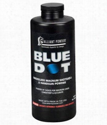 Alliant Powder Blue Dot Smoke Less Magnum Shotshell And Handgun Powder