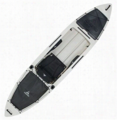 Ascend H12 Sit-in Hybrid Kayak - White/black