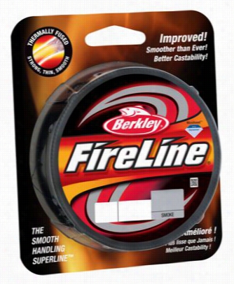 Berkley Fireline Fuse D Fishingg Line -3 00 Yards - Smoke - 10 Lb.