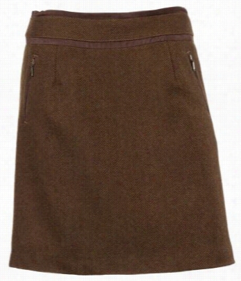 Bob Timberlake Tweed Skirt For Ladies - 12 - Aztec