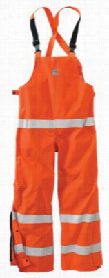 Carhartt Flame-resistant Rzinwea Rbib Overalls For Men - Bold Orange - L