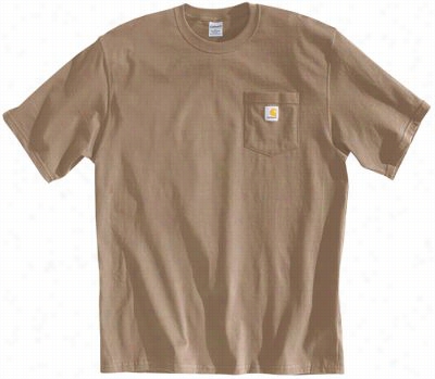 Carhartt Workkwear Pocket T-shirt For Men - Short-sleeve - Desert Tam - Xl