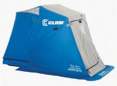 Clam Scout Xl Tc Ice Asylum - 1 Strengthen - Blue