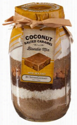 Coconut Saled Caramel Blondie Mix