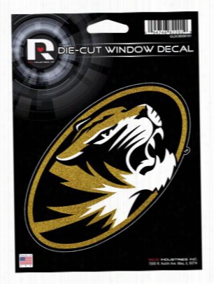 Collegiate Bling Die Cut Window Decal - Misosuri