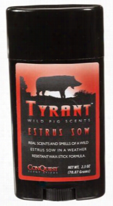 Conquest Tyran T Wild Pig Scents Wild Swine Attractant - Estrus Sow In A Stick