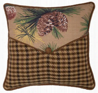 Crestwood Collection Pinecone Envelope Pillow