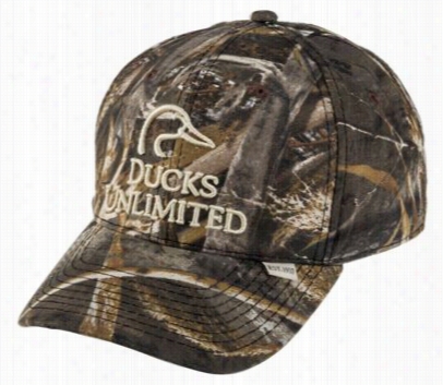 Ducks Unlimited Camo Logo Cap - R Ealtree Max-5