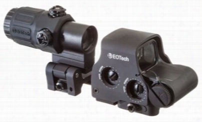 Eotecch Hhs I Gun Sight/mmagnifiier Rsystem - Matte Black - 8.1'-2.2'-2.8'-23.1 Oz.