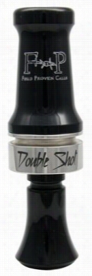 Field Proven Call S Doubl Eshot Duck Call -  Black