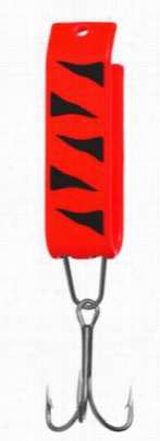 Jake's Li'l Jake Lure - Fluorescent Red/black