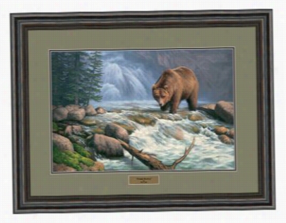 John Cogan Framed Artwork - Grizzly Territory