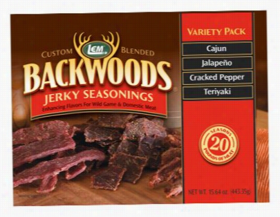 Lem Products Backwoods Jeerky Seasoninggs Variety Pack