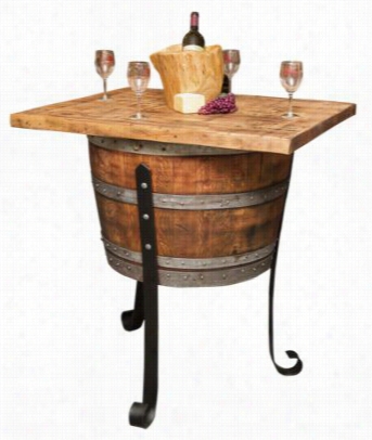 Napa East  Collection Old Worl Wine Cellar Table-island