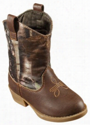 Natural Steps Legend Camo Boots For Toddlers - Brown/realtree Ap - Brown/realtree Ap - 10