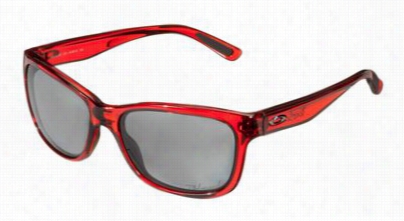 Oakley Forehand Polari Zed Sunglasses - Cherry Red/grey