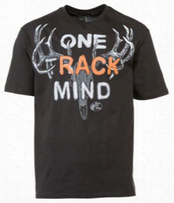 One Rackk Mind T-shirt For Men - Black - L