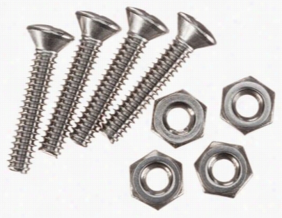 Oval Head Machine Screws - 4-pack