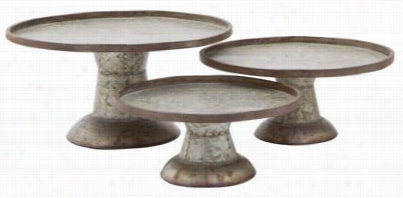 Park Hill Collection 3_piece Cake Stand Set