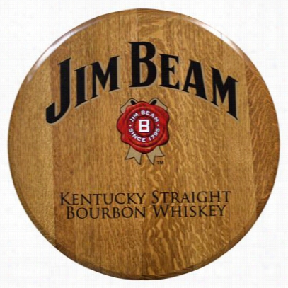 Promotional Wood Products Barrel Head - Jim Beaj