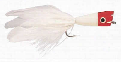 Rainy's Saltwater Soft Foam Flies - All-purpose Red & White - 3/0