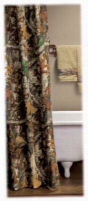 Realtree Timber Coll Ection Shwoer Curtain