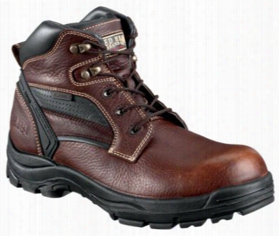 Redhead Iron Bull Safety Toe Work Boots For Men - Brown - 10 M