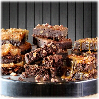 Savannag's Candy Kitchen Pecan Brwonie Trio