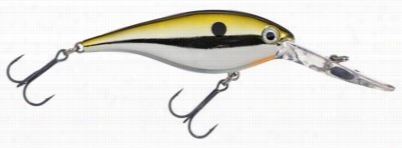 Strike King Pro Model Luck Shad - 2-1/2' - Gold B Lack Back