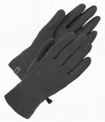 The North Face Tka 100 Gloves For Men - Asphalt Grey - L