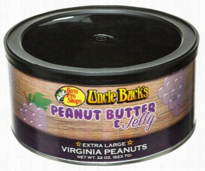 U Ncle Buck's  Peanut Butter & Jelly Extra Large Virginia Peanuts