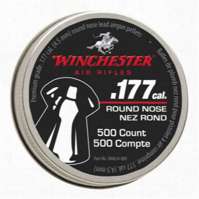 Winchester .177 Rou Nd Nosed Lead Air Gin Pllets