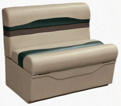 Wise Talon Pontoon Furniture Series 36' Bench Cus Hion Set  - Java/rock Salt/evergreen