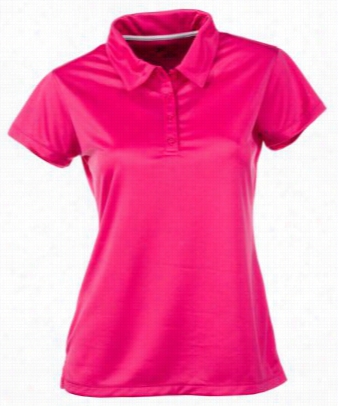 Wolrd Wide Sportsman Gulf Shores Polo Shirt For Ladies - Magenta - S