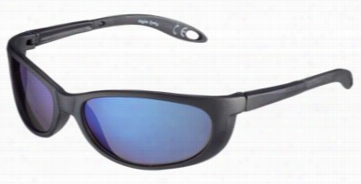 Angler Eyes 4 Polarized Sunglasses - Matte Black/smoke Mirror