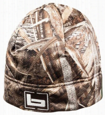 Banded Afchafalaya Soft-sshell Beanie F Or Men - Realtree Max-5