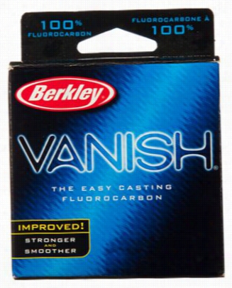 Berkley Vanish Fluorocarbon Fisuing Line - 2000 Yards - 8 Lb. - Clear