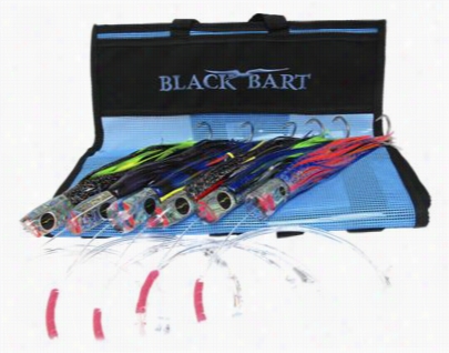 Black Bart Small Bilfish Rig Ged Lure Pack - Single Hook Rigs