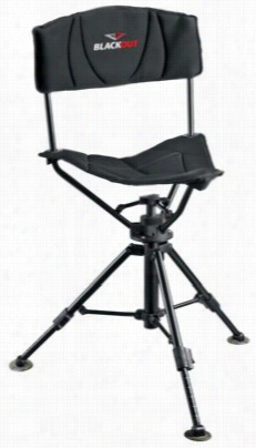 Blackout Swivel Tripod Chair