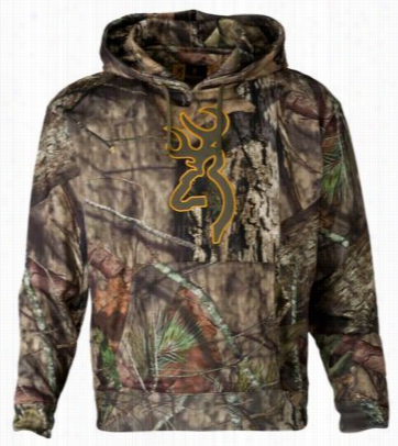 Browning Wasatch Performwnce Ii Hoodie For Mmen - Mossy Oak Break-up Country - S