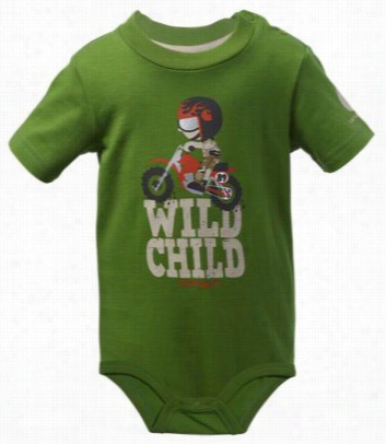 Carhartt Wild Child Bodysuit For Baby Boys - Green - 3 Months