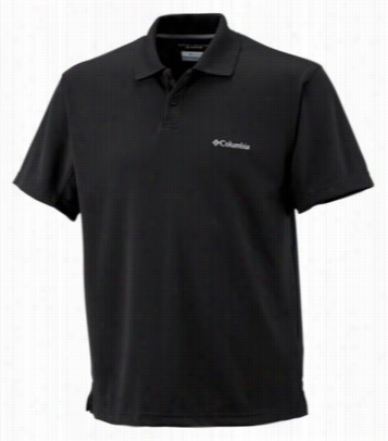 Columbia New Utilizer Short-sleeve Pol O Shirt For Men - Black - M