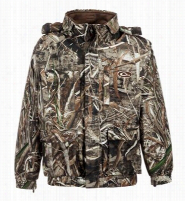 Drake Water Fol Syste Ms Lst 3-in-1+2 Wader Coatt Concerning Youth  - Realtree Max-5 - 8