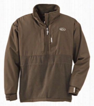 Drake Waterfow Systems Mst Eqwader Plus 1/4-zip Shirt For Men - Brown - L
