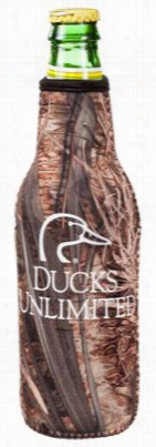 Ducis Unlimietd Realtree Max-5 Camo Bottle  Cooler - 12 Oz.