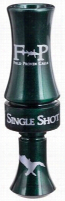 Field Rpoven Calls Single Sht Poly Bow Call - Green Pearl