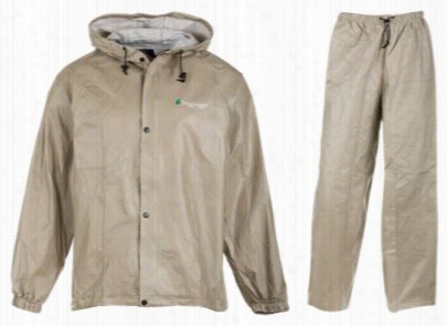 Frogg Togs Pro-lite Rain Suit Because Men - Khaki - Xl/2xl